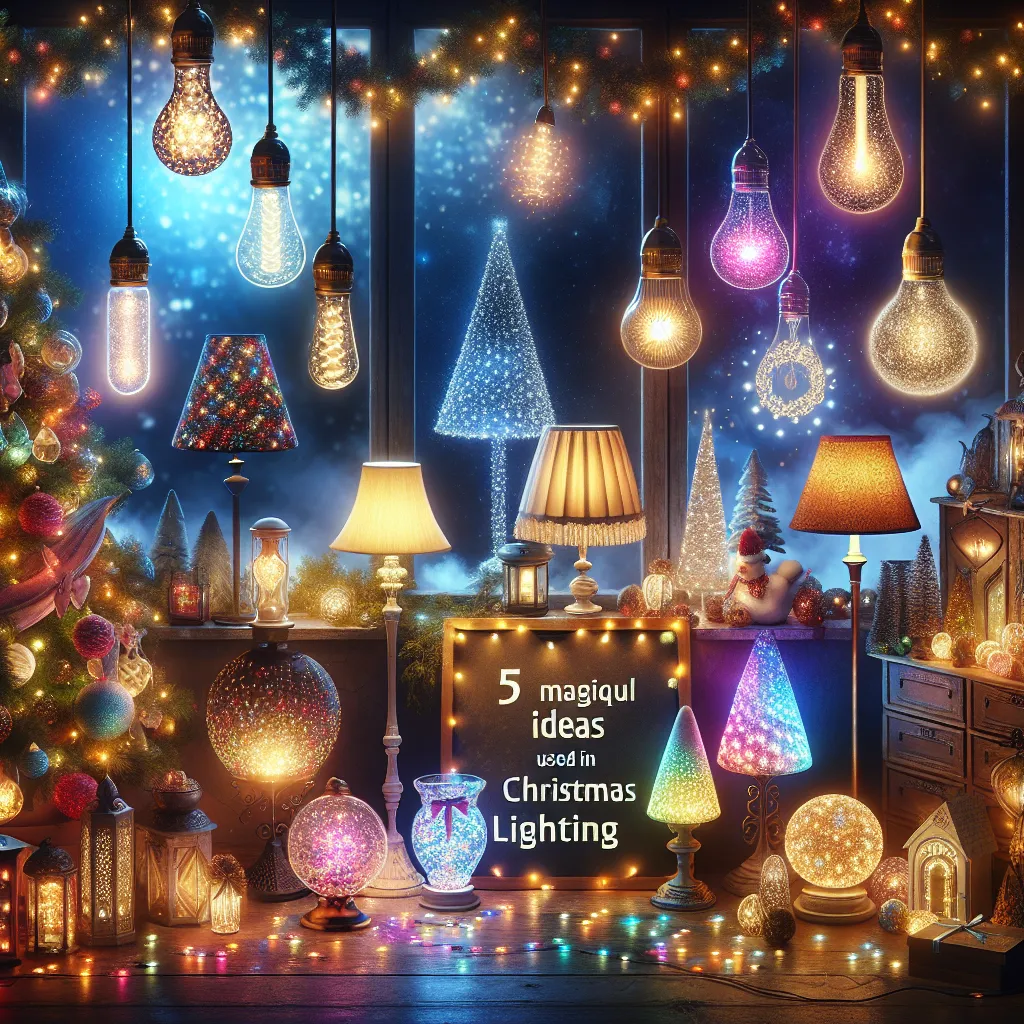 Oświetlenie świąteczne: 5 pomysłów na magiczne lampy LED